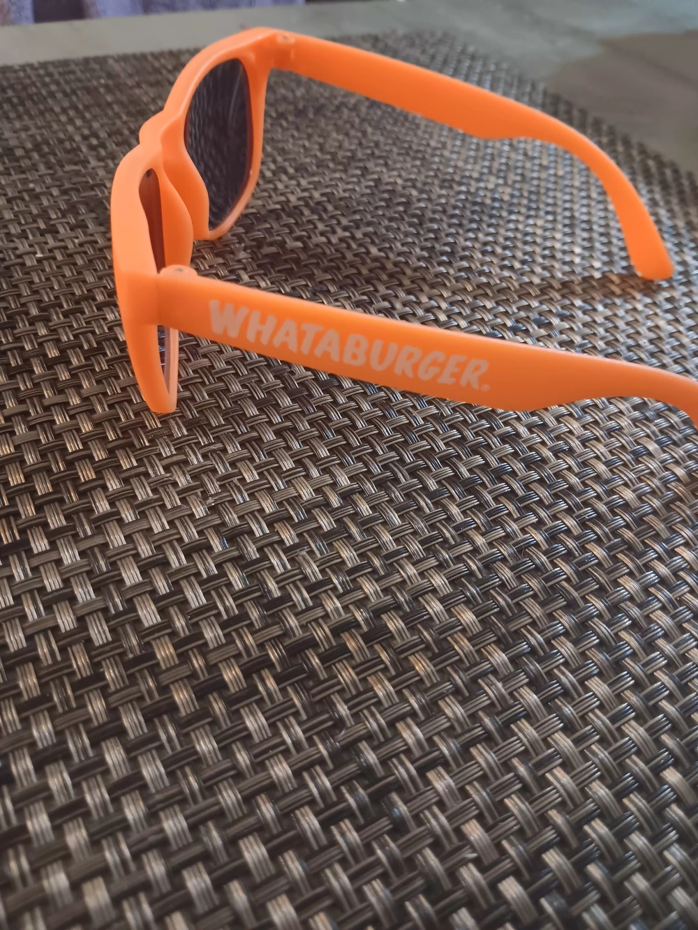 Whataburger Orange Logo Sunglasses for Men